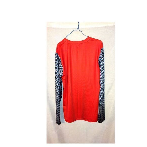 Marvels Thor Activewear Shirt Men's Large Comic Lover Shirt Long Sleeve Uniform - Picture 6 of 6